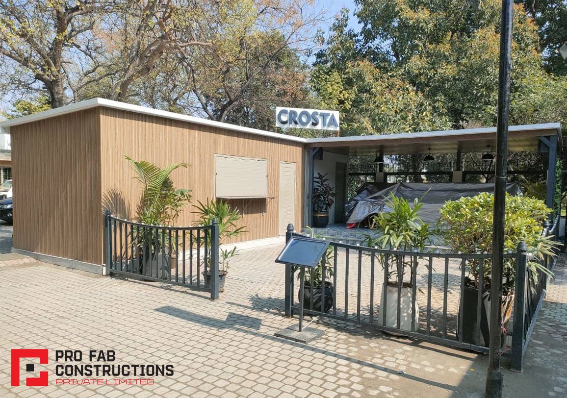 Pre-fabricated buildings